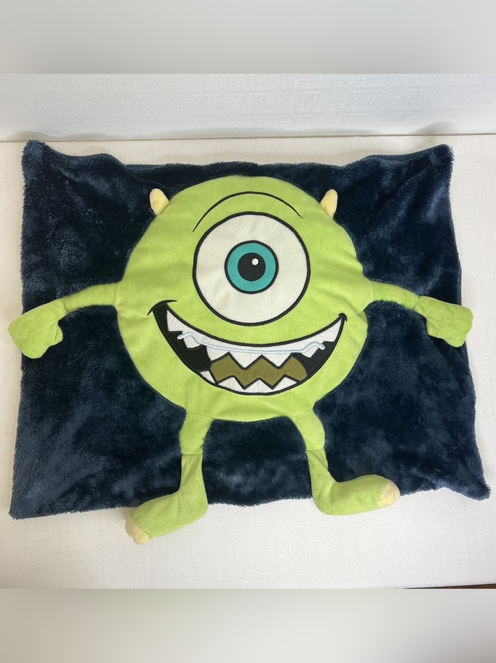 Disney Pixar Kellogg's Monsters University Inc Mike Plush Pillow Case Cover 2013